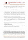 Research paper thumbnail of Perspectivas relacionales frente al Conflicto Social: el compromiso del clínico relacional con la acción transformadora