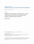 Research paper thumbnail of Mobility-based predictive call admission control and resource reservation for next-generation mobile communications networks