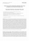 Research paper thumbnail of Isotopic characteristics and paleoclimate implications of the extreme precipitation event of March 2015 in northern Chile