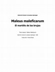 Research paper thumbnail of Malleus maleficarum (Heinrich Kramer & Jacobus Sprenger) Español completo.