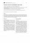 Research paper thumbnail of Enzymatic conversion of a sophorolipid into a glucose lipid