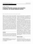 Research paper thumbnail of Production of halostable β-mannanase and β-mannosidase by strain NN, a new extremely halotolerant bacterium