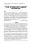 Research paper thumbnail of Monitoring And Evaluation Planning And Performance Of Water And Sanitation Projects In Langata Sub County, Nairobi County