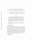 Research paper thumbnail of Comparisons of Hyv\"arinen and pairwise estimators in two simple linear time series models