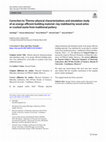 Research paper thumbnail of Correction to: Thermo‑physical characterizations and simulation study of an energy‑efficient building material: clay stabilized by wood ashes or crushed waste from traditional pottery