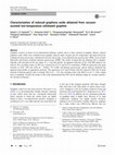 Research paper thumbnail of Characterization of reduced graphene oxide obtained from vacuum-assisted low-temperature exfoliated graphite