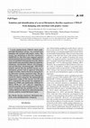 Research paper thumbnail of Isolation and identification of a novel fibrinolytic &lt;i&gt;Bacillus tequilensis&lt;/i&gt; CWD-67 from dumping soils enriched with poultry wastes