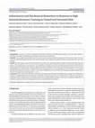 Research paper thumbnail of Inflammatory and Biochemical Biomarkers in Response to High Intensity Resistance Training in Trained and Untrained Men