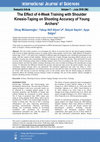 Research paper thumbnail of The Effect of 4-Week Training with Shoulder Kinesio-Taping on Shooting Accuracy of Young Archers