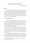 Research paper thumbnail of Backlash como argumento de política