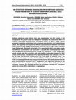 Research paper thumbnail of THE EFFECTS OF VERNONIA AMAGDALINA ON GROWTH AND OXIDATIVE STRESS PARAMETERS OF CLARIAS GARIEPINUS (BURCHELL 1822) EXPOSED TO DICLOFENAC