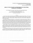 Research paper thumbnail of Impact of the athletes' anthropometry on the optimal acrobatics techniques