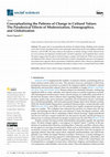 Research paper thumbnail of Conceptualizing the Patterns of Change in Cultural Values: The Paradoxical Effects of Modernization, Demographics, and Globalization