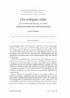 Research paper thumbnail of Den teologiske andre