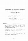 Research paper thumbnail of Correction of conceptual schemas