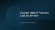 Research paper thumbnail of Counter Attack terhadap Putusan Judicial Revew