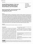 Research paper thumbnail of Health-Related Quality of Life and Association With Arthropathy in Greek Patients with Hemophilia