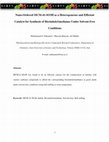 Research paper thumbnail of Nano-Ordered MCM-41-SO3H as a Heterogeneous and Efficient Catalyst for Synthesis of Bis(indolyl)methanes Under Solvent-Free Conditions