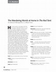 Research paper thumbnail of The Wandering Womb at Home in The Red Tent: An Adolescent Bildungsroman in a Different Voice