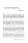 Research paper thumbnail of Civilization and Her Discontents: &lt;span xmlns:xlink="http://www.w3.org/1999/xlink" xmlns:mml="http://www.w3.org/1998/Math/MathML" xmlns:m="http://www.w3.org/1998/Math/MathML" style="font-style:italic;"&gt;The Unsettling Nature of Ma in&lt;/span&gt; Little House in the Big Woods