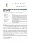 Research paper thumbnail of E-learner’s continuance usage behavior of online learning: integration of ECM and TAM