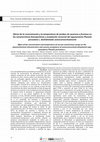 Research paper thumbnail of Efecto de la concentración y la temperatura de jarabes de sacarosa y fructosa en las características fisicoquímicas y aceptación sensorial del aguaymanto “Physalis peruviana L.” deshidratado osmoconvectivamente