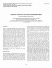 Research paper thumbnail of Optimization of Wind Farm Layout Based on Bastankhah Wake Model