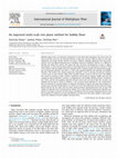 Research paper thumbnail of An improved multi-scale two phase method for bubbly flows