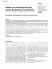 Research paper thumbnail of Aliskiren add-on therapy effectively reduces proteinuria in chronic kidney disease: An open-label prospective trial