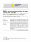 Research paper thumbnail of Differential diagnosis of lophomaniasis in patients with COVID-19 in northern Mexico: a case report