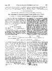 Research paper thumbnail of The Preparation of β-Chloroethylamines Containing Heterocyclic Nuclei