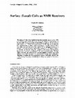 Research paper thumbnail of Surface (Local) Coils as NMR Receivers