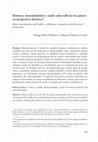 Research paper thumbnail of Homens, masculinidades e saúde: uma reflexão de gênero na perspectiva histórica