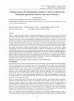 Research paper thumbnail of Merging Interest for Sustainable Agenda: Is There a Link between Sustainable Agriculture Practices and Farm Efficiency?