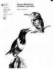 Research paper thumbnail of Census Methods for Caribbean Land Birds