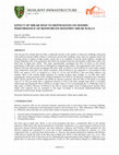 Research paper thumbnail of STR-975: Effect of Shear Span to Depth Ratio on Seismic Performance of Reinforced Masonry Shear Walls