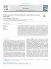 Research paper thumbnail of Material Quantities of Reinforced Masonry versus Reinforced Concrete Shear Walls