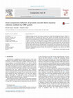 Research paper thumbnail of Axial compressive behavior of grouted concrete block masonry columns confined by CFRP jackets