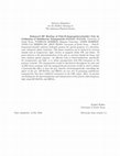 Research paper thumbnail of Enhanced RF Heating of Poly(N-Isopropylacrylamide) Gels by Utilization of Multiferroic Nanoparticles