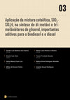 Research paper thumbnail of Aplicação Da Mistura Catalítica, SIO2-SO3H, Na Síntese De DI-Metóxi e Tri-Metóxiéteres De Glicerol, Importantes Aditivos Para O Biodiesel e O Diesel