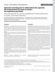 Research paper thumbnail of Approche eLearning pour le renforcement des capacités des professionnels de santé en Guinée : une expérience post-Ebola