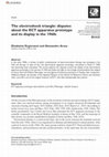 Research paper thumbnail of The electroshock triangle: disputes about the ECT apparatus prototype and its display in the 1960s