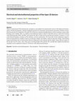 Research paper thumbnail of Electrical and electrothermal properties of few-layer 2D devices