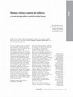 Research paper thumbnail of Men, victims and perpetrators of violence: the corrosion of public space and the loss of the human condition