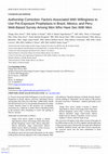 Research paper thumbnail of Authorship Correction: Factors Associated With Willingness to Use Pre-Exposure Prophylaxis in Brazil, Mexico, and Peru: Web-Based Survey Among Men Who Have Sex With Men