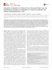 Research paper thumbnail of Laboratory Evaluation of a Point-of-Care Downward-Flow Assay for Simultaneous Detection of Antibodies to Treponema pallidum and Human Immunodeficiency Virus