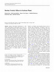 Research paper thumbnail of Barium Toxicity Effects in Soybean Plants