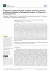 Research paper thumbnail of Comparison of Patient-Specific Condylar Positioning Devices and Manual Methods in Orthognathic Surgery: A Prospective Randomized Trial