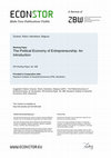 Research paper thumbnail of The Political Economy of Entrepreneurship: An Introduction