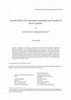 Research paper thumbnail of Growth effects of government expenditure and taxation in rich countries